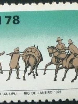 Selo postal comemorativo do Brasil de 1978 - C 1065 M