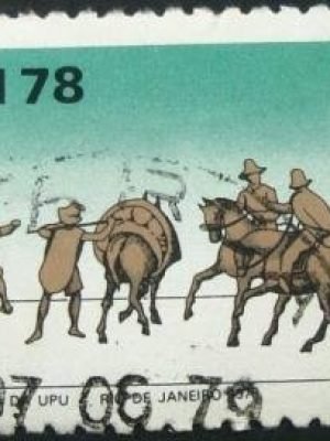 Selo postal comemorativo do Brasil de 1978 - C 1065 U