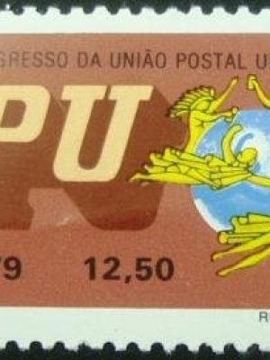 Selo postal do Brasil de 1979 Símbolo UPU