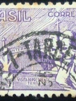 Selo postal comemorativo do Brasil de 1935 C 85 U