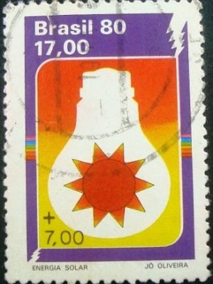 Selo postal COMEMORATIVO do Brasil de 1980 - C 1132 U