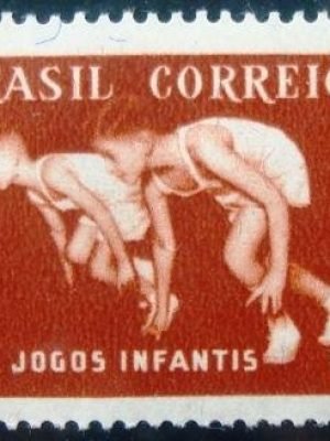 Selo postal comemorativo do Brasil de 1955 - C 363 M