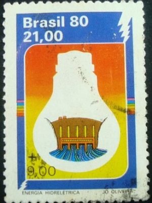 Selo postal COMEMORATIVO do Brasil de 1980 - C 1134 U