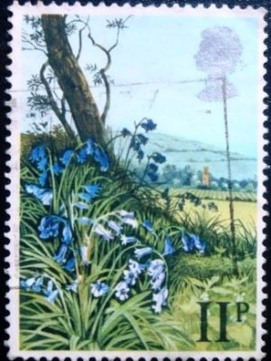 Selo postal do Reino Unido de 1979 Bluebell