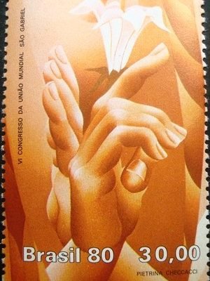 Selo postal COMEMORATIVO do Brasil de 1980 - C 1161
