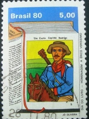 Selo postal COMEMORATIVO do Brasil de 1980 - C 1170 U