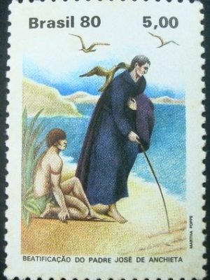 Selo postal COMEMORATIVO do Brasil de 1980 - C 1176 N