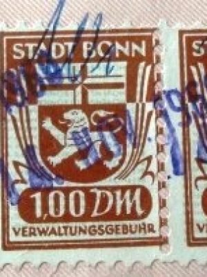 Selos consulares da Alemanha de 1960