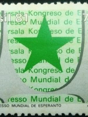 Selo postal COMEMORATIVO do Brasil de 1981 - C 1209 U
