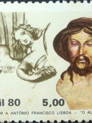 Selo postal Comemorativo do Brasil de 1980 - C 1179 N