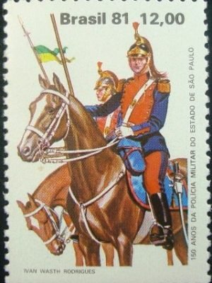 Selo postal COMEMORATIVO do Brasil de 1981 - C 1239 U