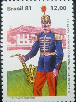 Selo postal COMEMORATIVO do Brasil de 1981 - C 1240 M