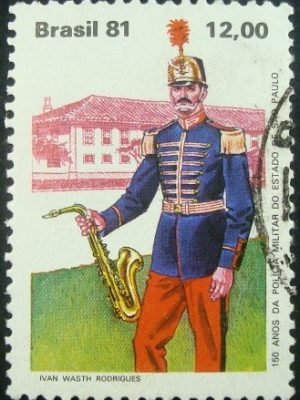 Selo postal COMEMORATIVO do Brasil de 1981 - C 1240 U