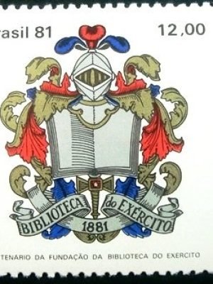 Selo postal COMEMORATIVO do Brasil de 1981 - C 1241