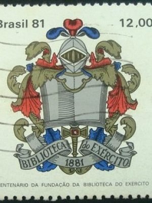 Selo postal COMEMORATIVO do Brasil de 1981 - C 1241 U