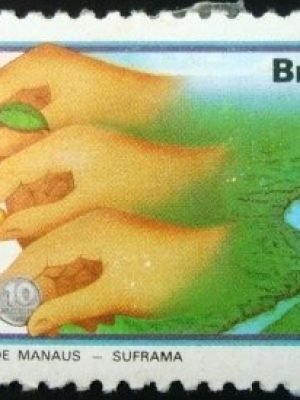 Selo postal Comemorativo do Brasil de 1982 - C 1271 N