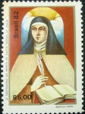 Selo postal Comemorativo do Brasil de 1982 - C 1280 N