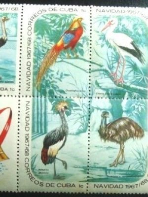 Série de selos postais de Cuba de 1967 Natal 67 1c