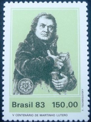 Selo postal Comemorativo do Brasil de 1983 - C 1312 M