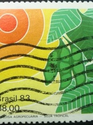 Selo postal Comemorativo do Brasil de 1983 - C 1317 U