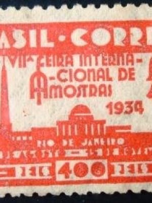 Selo postal comemorativo do Brasil de 1934 C 67