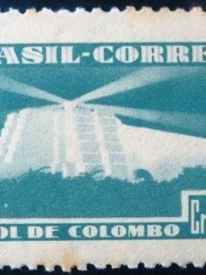 Selo postal Comemorativo do Brasil de 1946 - C 222 N