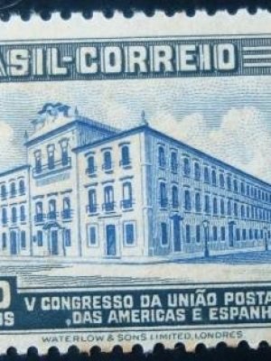 Selo postal Comemorativo do Brasil de 1946 - C 218 M