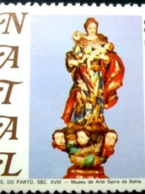 Selo postal de 1983 N.S. do Parto