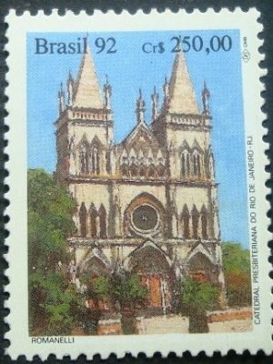 Selo postal Comemorativo do Brasil de 1992 - C 1771