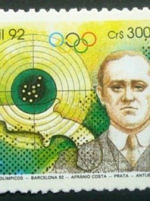 Selo postal Comemorativo do Brasil de 1992 - C 1773