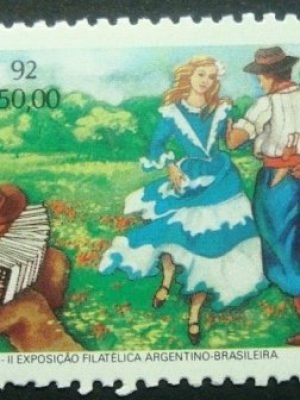 Selo postal Comemorativo do Brasil de 1992 - C 1778 M