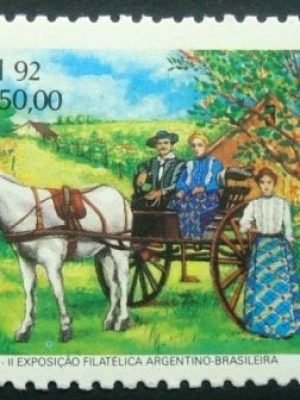 Selo postal Comemorativo do Brasil de 1992 - C 1779 M