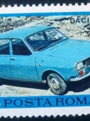 Selo postal da Romênia de 1975 P.K.W.