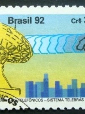 Selo postal COMEMORATIVO do Brasil de 1992 - C 1790 NCC