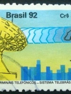 Selo postal COMEMORATIVO do Brasil de 1992 - C 1790 U
