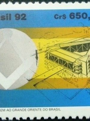 Selo postal COMEMORATIVO do Brasil de 1992 - C 1817
