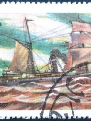 Selo postal Cinderela de Zofar de 1977 The Admelia 1857