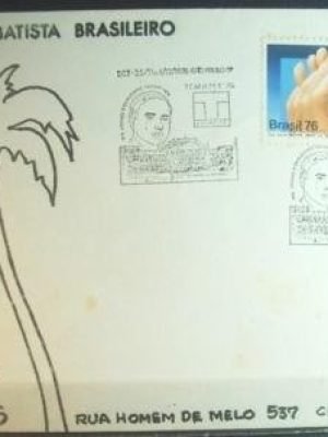 Envelope Comemorativo de 1976 TEMAPEX 76