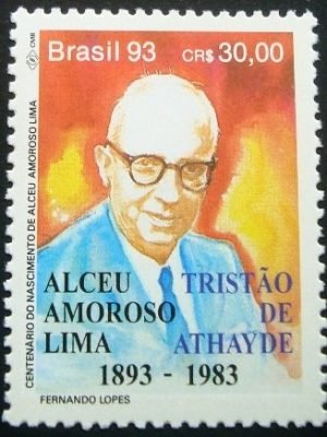 Selo postal de 1993 Tristão de Athayde