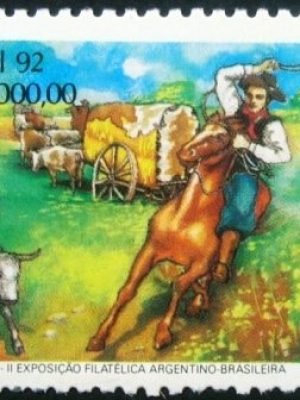 Selo postal COMEMORATIVO do Brasil de 1992- C 1785 M