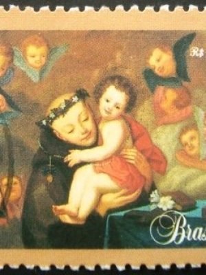 Selo postal de 1995 Santo Antonio - C 1947 U