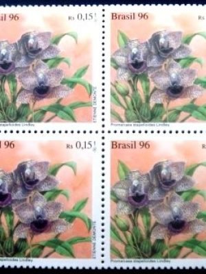Quadra de selos postais do Brasil de 1986 Promenaes Stapelioides
