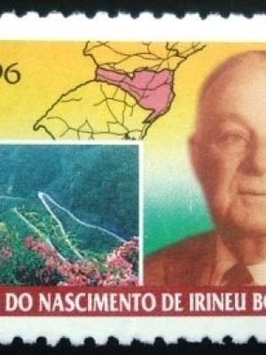 Selo postal Comemorativo do Brasil de 1996 - C 1987 NCC