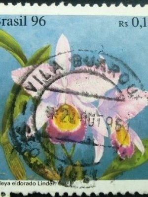 Selo postal COMEMORATIVO do Brasil de 1996 - C 2009 U