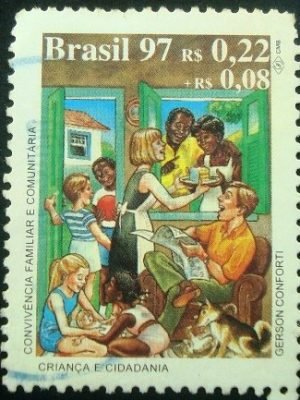Selo postal COMEMORATIVO do Brasil de 1996 - C 2063 U
