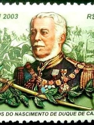 Selo postal do Brasil de 2003 Duque de Caxias