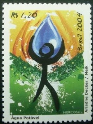 Selo postal COMEMORATIVO do Brasil de 2004 - C 2565 M