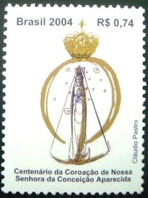 Selo postal COMEMORATIVO do Brasil de 2004 - C 2595 M