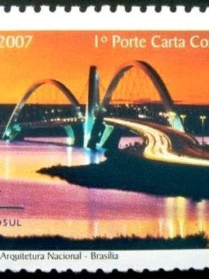 Selo postal COMEMORATIVO do Brasil de 2007 - C 2688 U