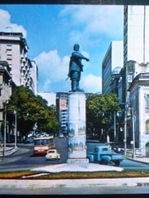 Cartão postal do Brasil Praça Pedro Teixeira